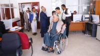 رئيس مجلس إدارة صندوق المعاقين بن ضبيع يتفقد ...